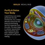 Gold Healing Liquid ORMUS for Mind and Body