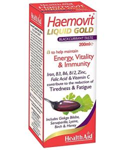 HealthAid Haemovit Gold Liquid Tonic 200ml
