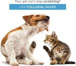 Colloidal Silver Spray for Pet Skin Relief