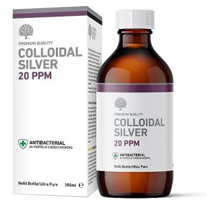 Premium 20ppm Colloidal Silver 300ml Bottle