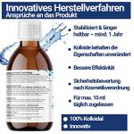 Colloidal Silver 500 ml - 3 Pack, 40 ppm