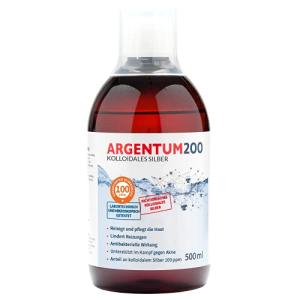 Argentum 200 Colloidal Silver 100ppm 500ml Bottle