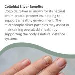 Natural Antibacterial Cream with Colloidal Silver 100g