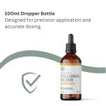 Nature's Secret Premium Antibacterial Colloidal Silver 100ml