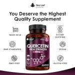 High Strength Quercetin 500mg Antioxidant Capsules