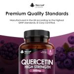 High Strength Quercetin 500mg Antioxidant Capsules