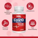CoQ10 with L-Glutathione 1000mg Capsules
