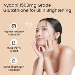 Ayaani Glutathione 1500mg Skin Brightening Formula