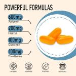 AureaSalus Apigenin 600mg Supplement for Relaxation