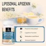 AureaSalus Apigenin 600mg Supplement for Relaxation