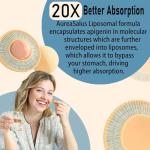 AureaSalus Apigenin 600mg Supplement for Relaxation