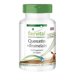 Quercetin Plus Bromelain - 120 Vegan Tablets