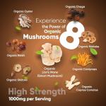 Organic Mushroom Complex with Turmeric & Ginger
