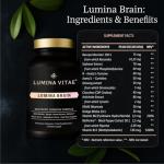 Lumina Brain Focus & Memory Support Capsules