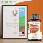 Organic Mushroom Complex with Turmeric & Ginger