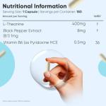 WeightWorld L-Theanine Vegan Capsules - 408mg