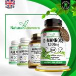 D-Mannose 1500mg - Max Strength Vegetarian Capsules