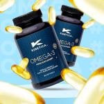 Kinetica Sports Omega-3 Fish Oil 1500mg – 90 Capsules