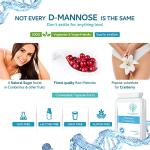 D-Mannose 500mg Capsules - 90 Count 100% Pure