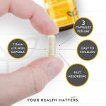 High Strength D-Mannose 1650mg Vegan Capsules