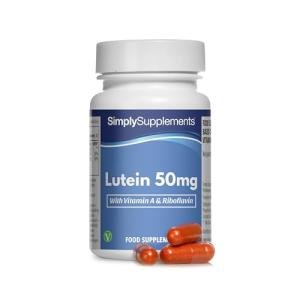 Lutein 50mg Capsules with Vitamin A & Riboflavin