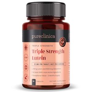 Triple Strength Lutein 30mg with Zeaxanthin 90 Tablets