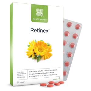 Healthspan Retinex Eye Support with Lutein & Zeaxanthin