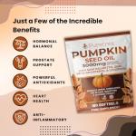 Pumpkin Seed Oil Supplement with Zinc and Lycopene