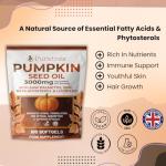 Pumpkin Seed Oil Supplement with Zinc and Lycopene
