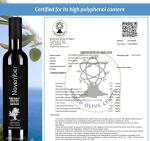 High Polyphenol Organic Olive Oil – 500ml