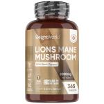 Lion's Mane Supplement 2000mg - 365 Vegan Tablets