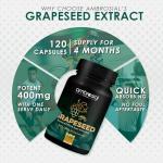 Grape Seed Extract Capsules | High Strength Antioxidant