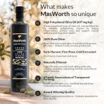 MasWorth Extra Virgin Olive Oil - 750ml bottle