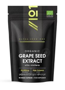High Strength Organic Grapeseed Extract 20,000mg 90 Capsules