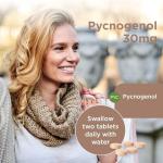 Healthspan Pycnogenol 30mg - Vegan Pine Bark Extract