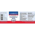 Lamberts Pycnogenol 40mg - Vegan Maritime Pine Bark