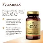 Solgar Pycnogenol 100mg - Pine Bark Extract Capsules
