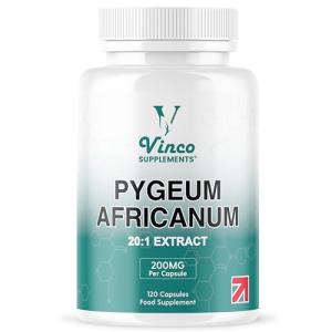 Vinco Pygeum Africanum 4,000mg Prostate Support Capsules