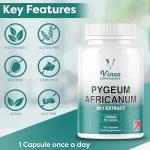 Vinco Pygeum Africanum 4,000mg Prostate Support Capsules
