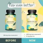 Vegavero Trans Resveratrol 1000 mg - Vegan Anti-Aging