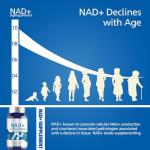 NAD+ Energy & Cellular Support Supplement - 120 Capsules