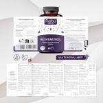 Pure Trans Resveratrol Supplement for Antioxidant Support