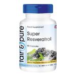 Fair & Pure Super Resveratrol Capsules - Vegan 90ct