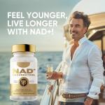 NAD+ 1000 mg Supplement with Resveratrol for Energy