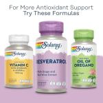 Solaray High Strength Resveratrol Vegan Capsules 60 Count