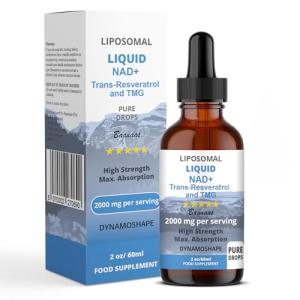 Liposomal NAD+ Trans-Resveratrol & TMG Energy Boost