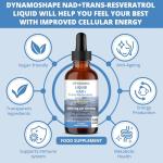 Liposomal NAD+ Trans-Resveratrol & TMG Energy Boost