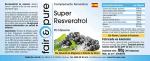 Fair & Pure Super Resveratrol Capsules - Vegan 90ct