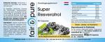 Fair & Pure Super Resveratrol Capsules - Vegan 90ct