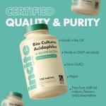 High Strength Probiotics for Gut Health - 120 Tablets